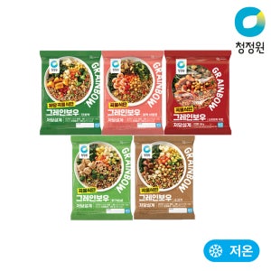 청정원 저당 식단관리 그레인보우 외 4종 총1개