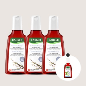 [N배송][라우쉬] 윌로우바크 두피안티에이징 샴푸 200ml X 3개