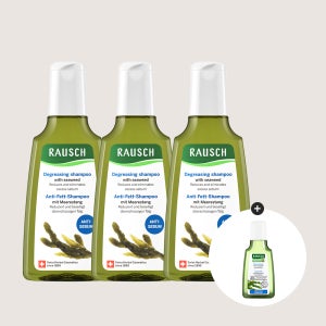 [N배송][라우쉬] 씨위드 지성두피 샴푸 200ml X 3개