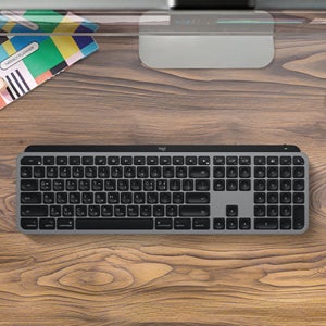 [국내정발] 로지텍코리아 MX KEYS S For Mac 맥북 아이패드 무선키보드 스페이스그레이