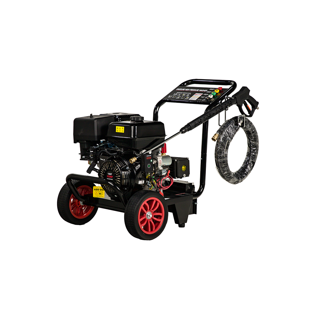 프론티어 엔진 고압세척기 고압살수기 250KS 15HP 250bar 키시동 자흡 기능