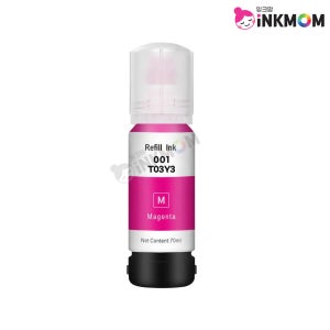 T03Y3 (엡손 001) 진홍 재생(호환)잉크 L4150 L6160 L6270