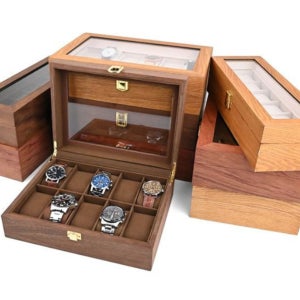 애플 워치 스트랩 보관함 파우치 손목시계 거치대 와치 와인더 오토매틱 원목 쿠션 시계상자 TL387