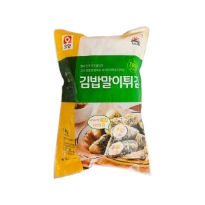 사조오양 김밥김말이튀김 1kg 1봉
