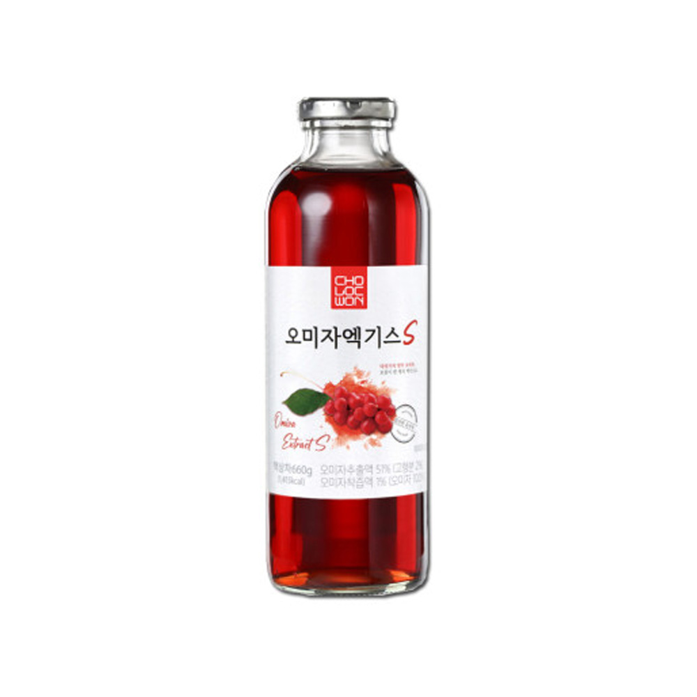 초록원 오미자 엑기스 S 660g 원액 착즙액 액상 오미자차 에이드 겨울 여름 홈카페