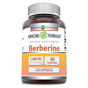 어메이징 베르베린 1000mg 1회 제공량당 120캡슐 Amazing 미국제조