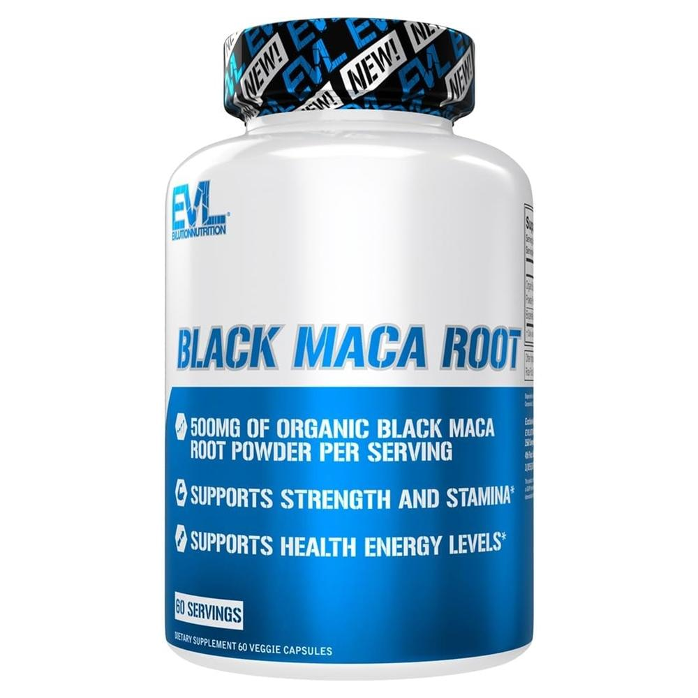 에볼루션 블랙 <b>마카</b> 뿌리로 만든 500mg 60서빙 Evlution