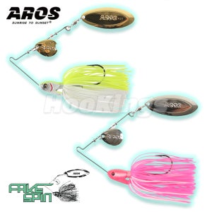 아로스 페이크스핀 와이어버전 TW 템덤윌로우 스피너베이트 배스 하드베이트