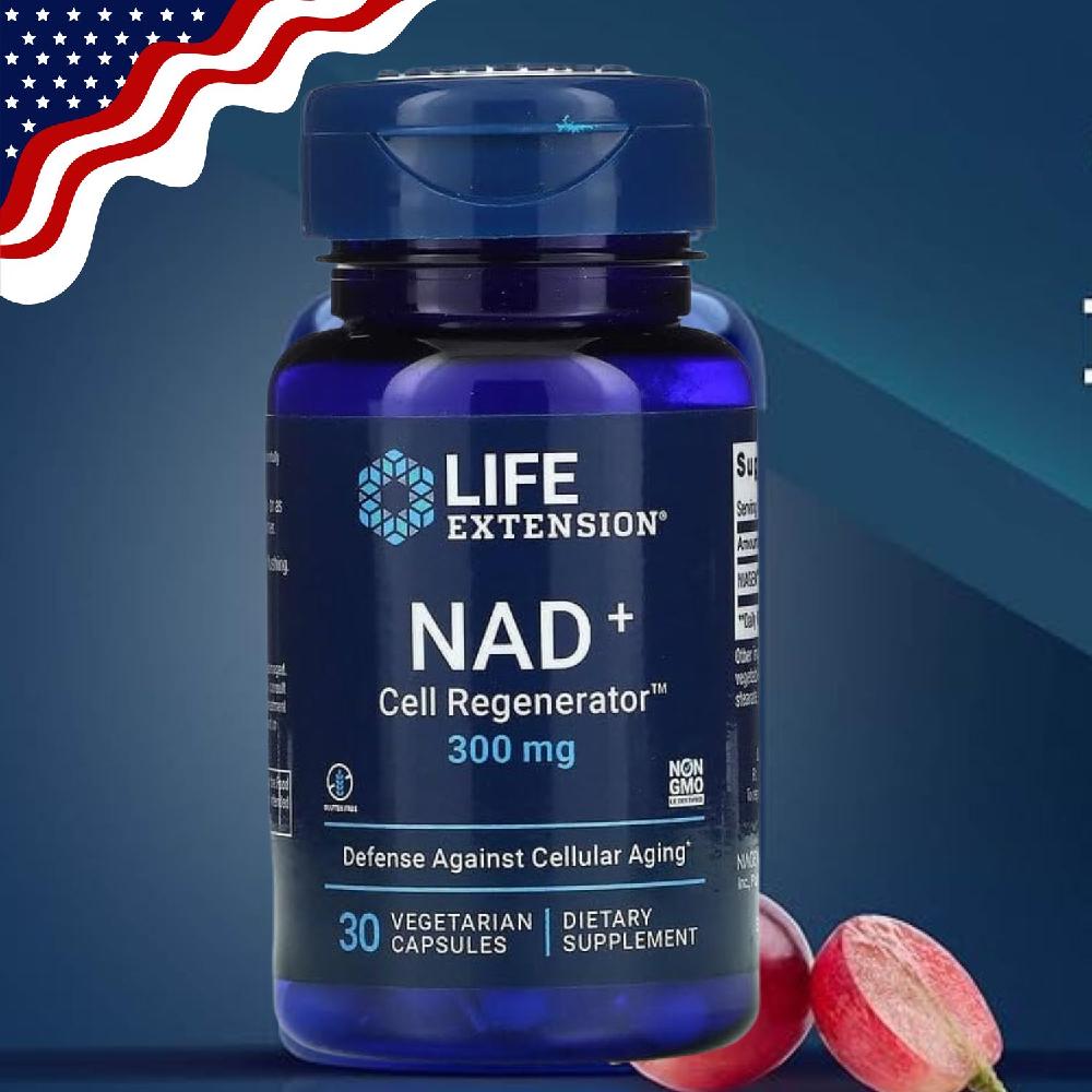 라이프익스텐션- NIAGEN NAD+ 셀 리제너레이터 100mg 베지캡슐 30정 1개월