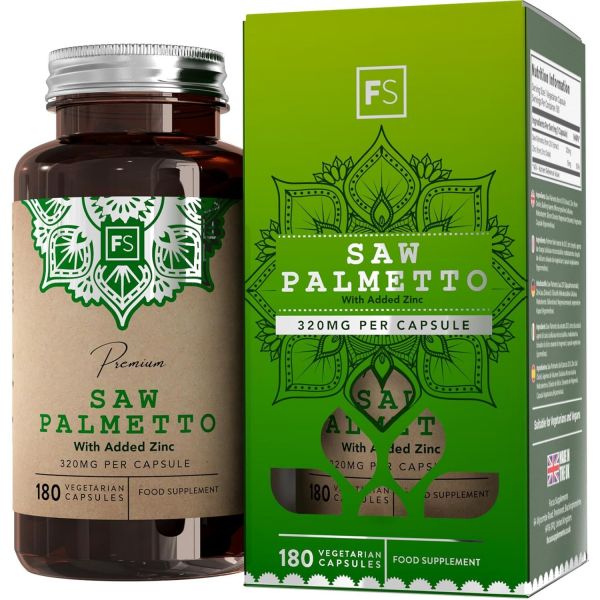 FS 쏘팔메토 추출물 고선량 캡슐 톱 320mg 20:1 건강 180개