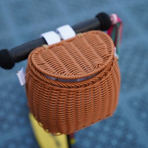 라탄 킥보드 자전거 바구니