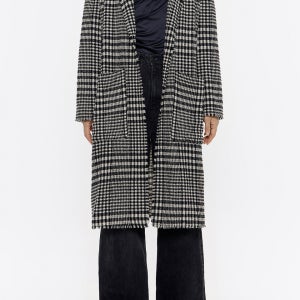 [24FW] 빔바이롤라 체크 빈티지 울 코트 B246AWY004BKB