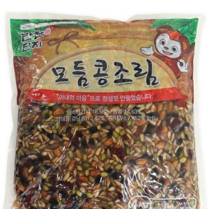 병호네김치 모듬콩 4kg 콩자반 콩조림 밑반찬 대용량 업소용