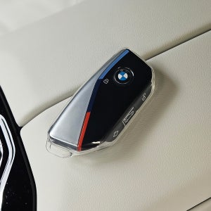 레이덴 클리어 BMW 차 키케이스 TPU 투명 5시리즈 G60 G70 IX I5 키케이스