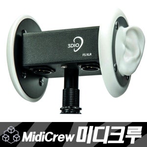 3Dio Free Space XLR Binaural Microphone 바이너럴 ASMR 귀모양 마이크