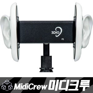 3Dio Free Space Binaural Microphone 바이너럴 ASMR 귀모양 마이크
