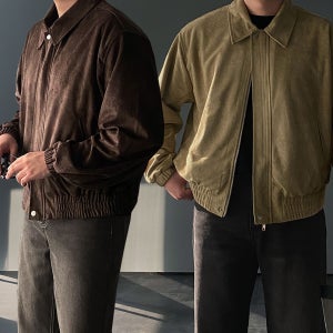 스웨이드블루종 남자블루종