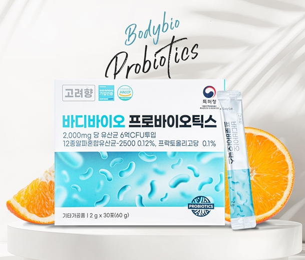 <b>바디바이오</b> 프로<b>바이오</b>틱스 유산균 30포