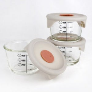 락앤락 바로한끼 이유식 원형용기 230mlX3조세트 냉동실/전자렌지/오븐 밀폐
