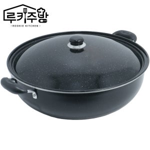 루키주방 국산 5중 마블코팅 튀김솥 볶음솥 업소용 62cm