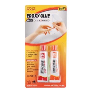 엑시아에폭시 유리 플라스틱 금속 보수 도자기 다용도
