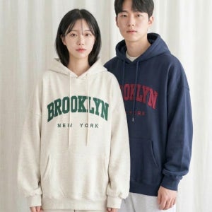 여성후드티 남녀공용 봄 커플 후드티셔츠 빅사이즈