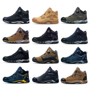 지벤 안전화 경량 발편한 다이얼 작업화 방한 통풍 6인치 4인치 방수 안전화