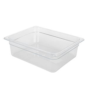 셰프의장난감 PC밧드 바트 업소용 투명 반찬통 바뜨 2/3 통 (깊이 8호)