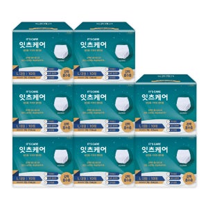 잇츠케어 국내생산 성인용 기저귀 팬티형 8팩