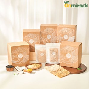 온미락 수제 누룽지 8봉 12봉 선물세트 국산 당일도정 현미 숭늉 식사대용 건강간식 선물