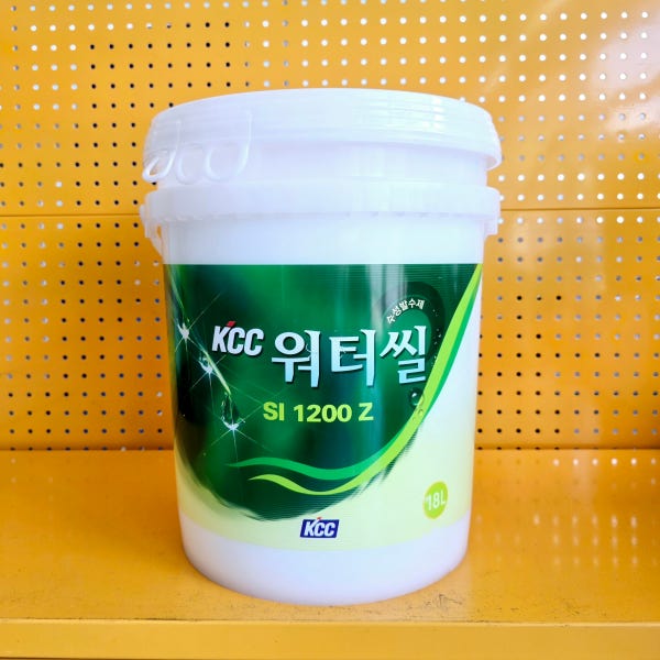 KCC페인트 워터씰 친환경 수성발수제 18L 콘크리트 시멘트 벽돌 외벽방수 침투발수