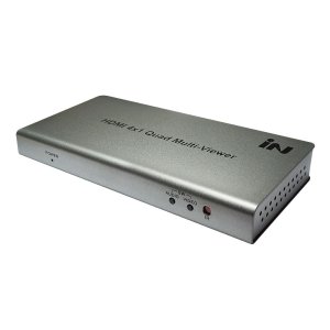 [IN NETWORK] HDMI 멀티뷰어 모니터 화면 분할 4:1 IN-HSW4V