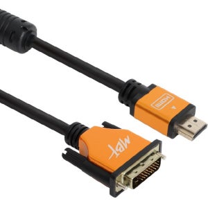 엠비에프 HDMI to DVI-D 골드 변환케이블 길이 1.8M MBF-DMHMG018