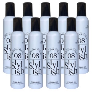 꽃을든남자 헤어케어시스템 스타일링 헤어무스 300ml, 9개