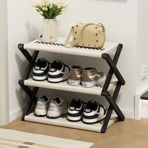 접이식 신발장 현관 정리대 수납장 거치대 52cm 3단
