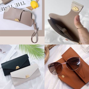 가죽 선글라스케이스 홀더 휴대용 안경집 보관 7color