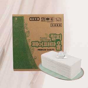 펄피 페이퍼타올 2겹 1800매, 화장실 무형광 핸드타올