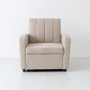 네르센 1인 패브릭 소파베드 XY2178 3233.9265, 크림