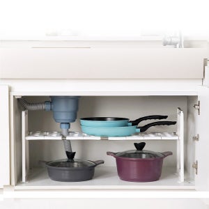 싱크대하부선반 싱크대하부장정리 레일 서랍