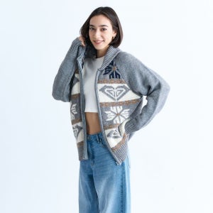 록시 여성 SINKING INTO YOUR CHAKRA 스웨터 (RE31SR112GRY)