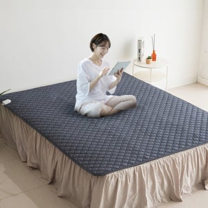 한일의료기 탄소매트 전기요 캠핑 전기 장판 전자파없는 침대 카본 매트 1인용 싱글