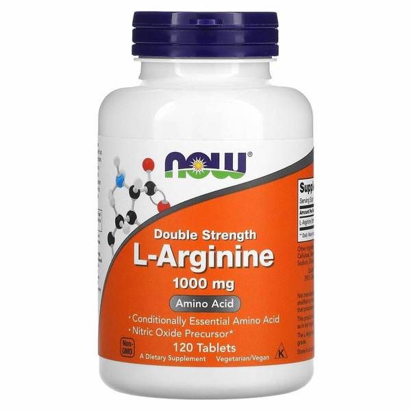 나우푸드 L-arginine 엘<b>아르기닌 1000mg</b> 120정