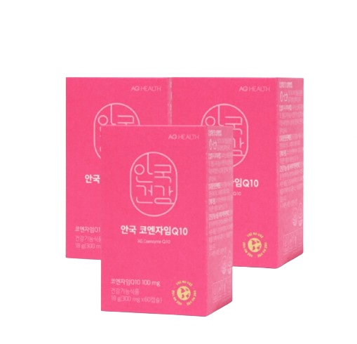 안국건강 코엔자임Q10 미니 코큐텐 3박스(6개월분)