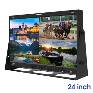 티브이로직 LXM-240U 24인치 4K UHD 멀티뷰 모니터 티비로직
