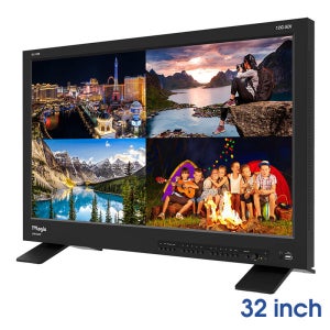 티브이로직 LXM-320P 32인치 4K UHD 멀티뷰 모니터 티비로직