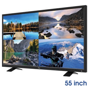 티브이로직 LXM-550U 55인치 4K UHD 멀티뷰 모니터 티비로직