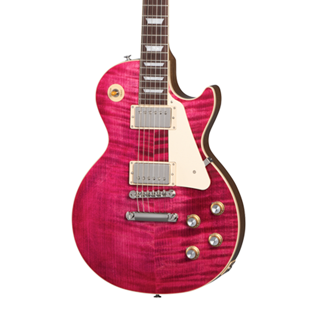 GIBSON 깁슨 일렉기타 레스폴 스탠다드 60s Figured Top 트랜스 푸크시아