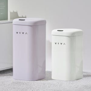 비바 센서 휴지통 디엣지 11+20L세트 종량제 기저귀 냄새차단 자동 센서 휴지통