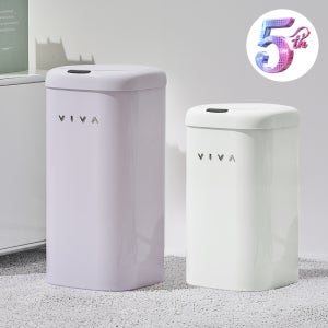 비바 센서 휴지통 디엣지 11+20L세트 종량제 기저귀 냄새차단 자동 센서 휴지통