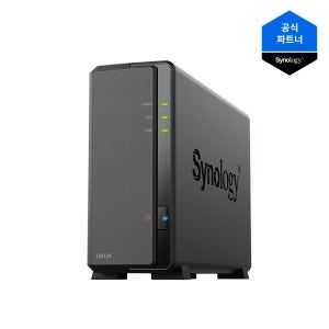 [정식파트너] 시놀로지 DS124 NAS 1베이 16TB 도시바 N300